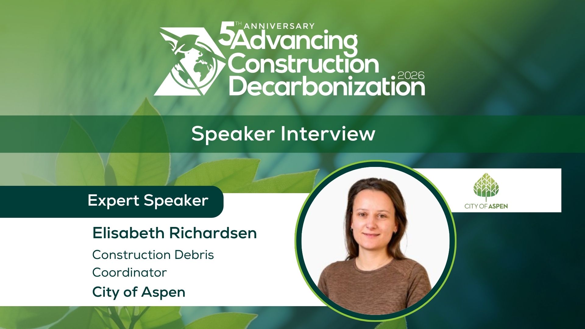 Elisabeth Richardsen- Speaker Interview